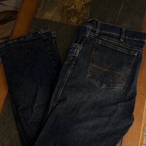 Wrangler Retro Men's Dark Blue Jeans 36x34